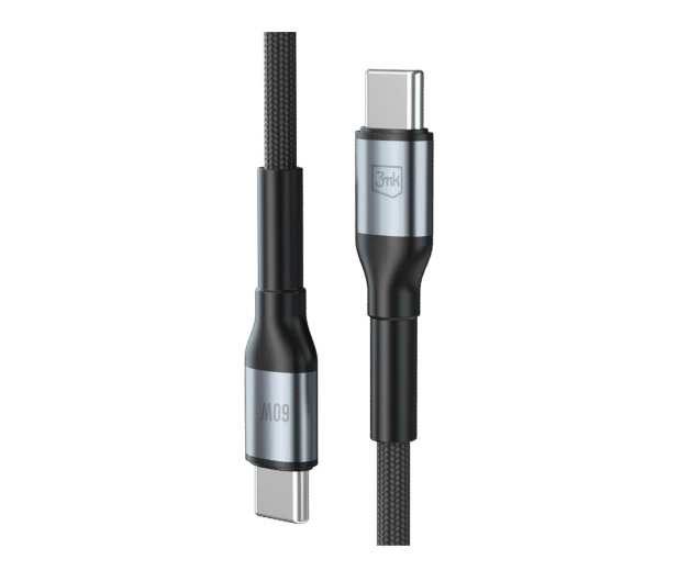 3mk Hyper Cable N-SERIES C to C 3m PD 3.0 QC 3.0 20V/3A 60W Blac - 1507933 - zdjęcie